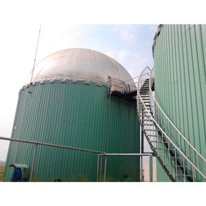 Anaerobic Digester Biogas Power Plant From Cow Dung
