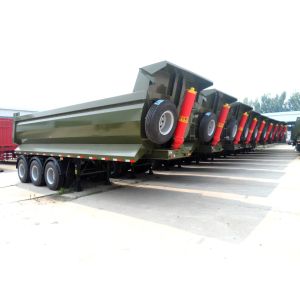 3axle Dump Semi Trailer With Wheel Base 1310mm And Kingpin Jost At Best