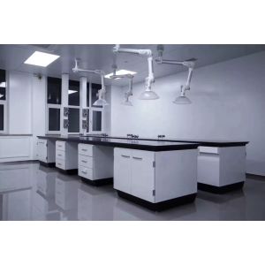 L750mm Laboratory Island Bench Laboratory Island Workbench With Sink H Frame