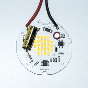 52x52mm AC120V Downlight AC LED Module With Smd2835 Aluminum PCBA