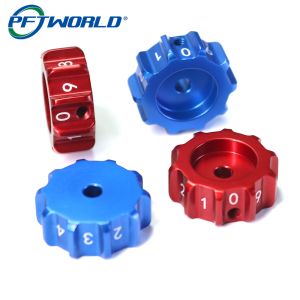 Custom Colorful CNC Machining Aluminum Parts Milling Turning Anodized Service