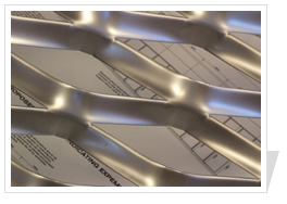 Railway / Bridges Aluminum Expanded Metal Mesh Custom Color Diamond Shape Hole