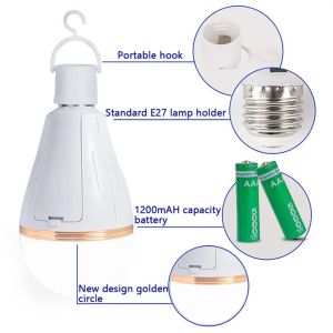 rechargeable light bulbs makro No Flicker 5years Warranty emergency usage