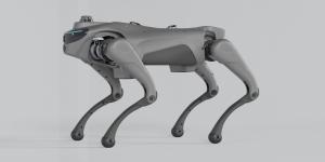 Cheap Intelligent Robot Dog With 2D LiDAR L1 Automatic Telescopic Handle Strap For Autonomous Navigation And Mapping for sale
