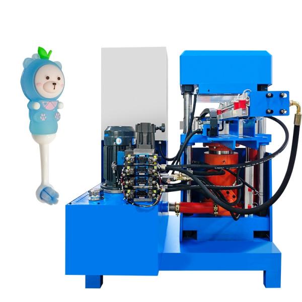 50T Silicone Rubber Hot Press Vulcanizing Machine with 380V Input Voltage and 0