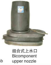 Cylindrical Composite ZrO2 Ladle Shroud Lining Tundish Upper Nozzle
