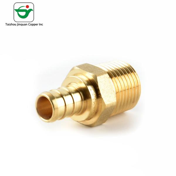 Customized Copper 3/4''X1/2" MN Male Threaded Adapter