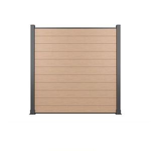 WPC Cladding Panel 24x170mm Wood Plastic Fence for Garden Terrace