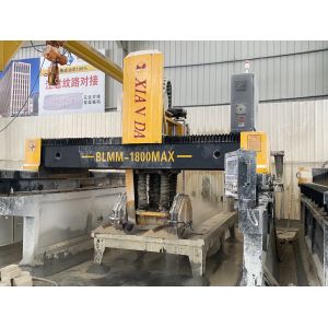 Stone Profile Cutting Machine With Dual Beam Bridge Type Linear Cutting And