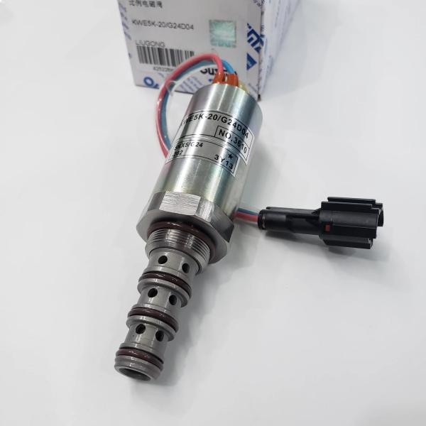OUSIMA Hydraulic Pump Solenoid Valve KWE5K-20 G24D04 For LIUGONG Excavator