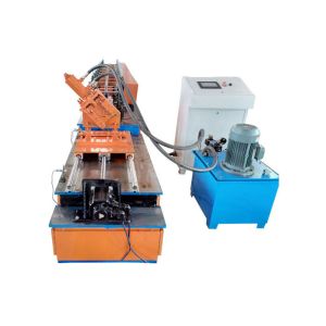 Cheap High Speed U Channel Roll Forming Machine Servo Motor Drive Uncoiler Loading Capacity 3T for sale