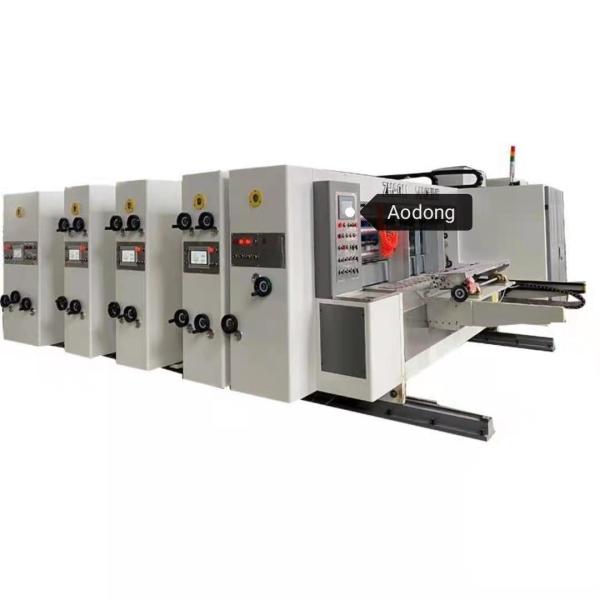 Quality 2021 New 3 Colour Flexo Printing Slotting Machine Corrugated Cardboard 3 Colors Printer&Slotter   In India wholesale