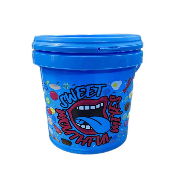 Quality Round Plastic Food Grade Buckets Small With Convenient Handle wholesale