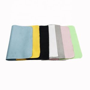 80% Polyester Custom Eyeglass Cleaning Cloth High Durability