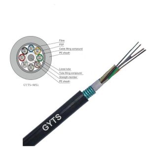 Steel Tape Layer Loose Tube GYTS Optical Fiber Cables