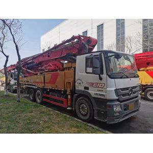 13860*2550*4000 mm Dimensions Used Concrete Pump Sy 52 Meter for Durable