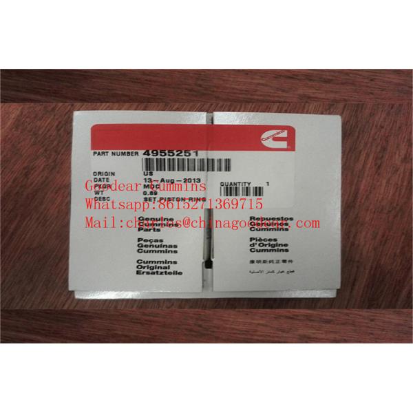 Quality Dongfeng  QSB6.7 diesel engine piston ring 4955251 in stock wholesale