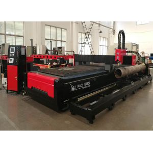Thick Metal Plate And Steel Tube CNC Plasma Cutting Machine With USA Hypertherm