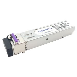 Cheap 1000BASE-BX SFP 1490nm / 1550nm Cisco BIDI Transceiver LC 120km For SMF GLC-BX120-U for sale