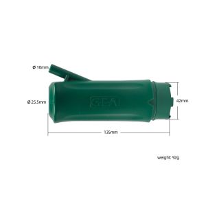 Sturdy and Dependable Plastic GEA Milk Shell for Protecting Milking Inflation