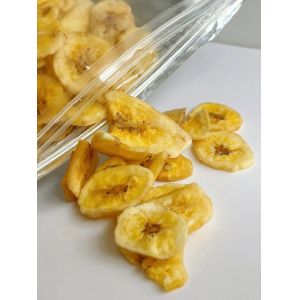 Maltodextrin Dried Banana Slices Sweet Organic Banana Chips