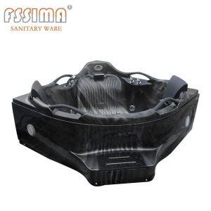 China Freestanding 60 Inch Air Jet Bathtubs Whirlpool 1560x800mm Radio Function on sale