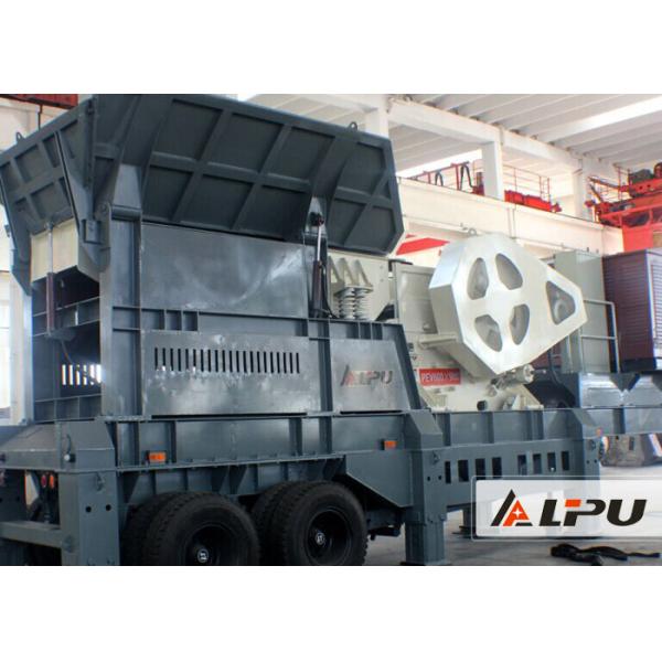 European Style Mobile Crushing Plant For Chemical , Building Materials , Water