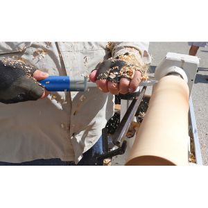 Aluminum Handle Carbide Wood Lathe Tools Woodturning Tool Set For Shaping