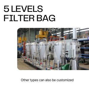 Honey Movable Filter Housing Beverage Liquid Bag Filter Housing