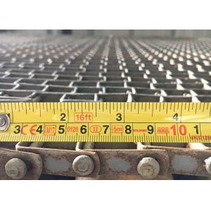 Cooling Freezing Flat Wire Conveyor Belt Edge Treatment From Less Than 1 M/Min