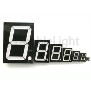 Single Digit Numeric Seven Segment Led Display , 7 Segment Display Part Number 0