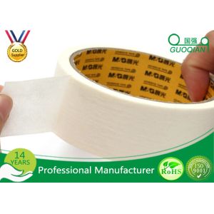 White Paint Colored Masking Tape With High Temperature Silicone