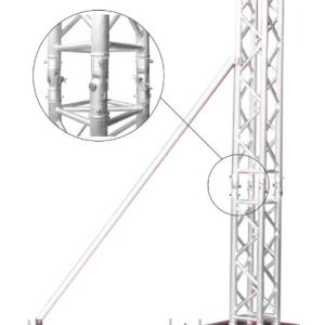 Customizable Aluminum Square Strangle Truss For Outdoor Advertising