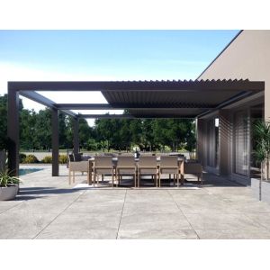 New technology outdoor motorized retractable pergola