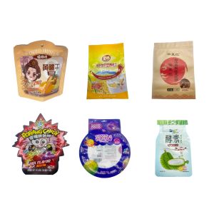 Laminated Paper 3 Side Seal & Center Seal Pouch Machine 220 Segments/Min