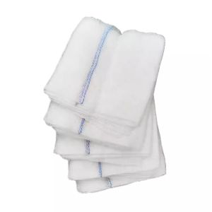 Sterile Disposable White Absorbent 4 X 4 Gauze Swabs for Medical Wound Care