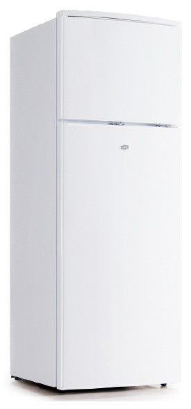 Quality 220V-240V/50Hz Manual Defrost Two Doors Fast Cooling Low Power Refrigerator 225L Capacity CB Certificated wholesale