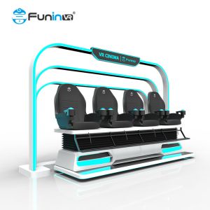 360° Motion HD Visual Realistic Wind 9D VR Cinema with Interactive Gameplay and