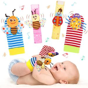 China Unisex Educational Rattle Socks Foot Finders & Wrist Rattles For Infants on sale