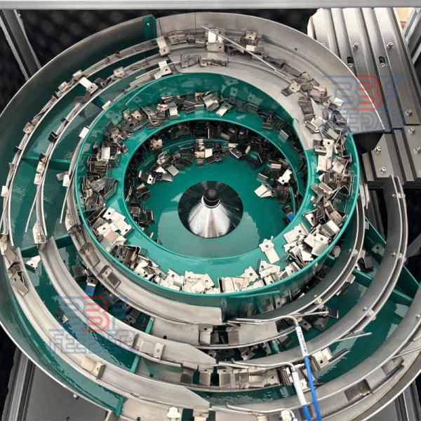 Metal Parts Vibratory Bowl Feeder Multi Track Vibrating Feeding System