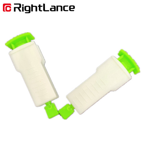 Quality Blue One Time Trigger Safety Blood Lancet Convenient to Use wholesale