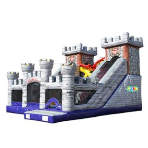 Large Size Inflatable Bounce House Combo Waterproof For Amusement Park