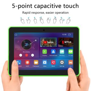 8 inch wall mount business Touch screen POE NFC android tablet pc with LED light
