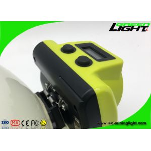 18000lux Cordless High Power Led Headlamp Ip68 Waterproof With Li - Ion Battery