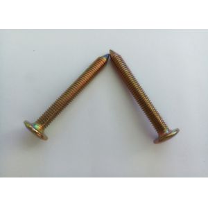 Cheap Flat Head Furniture Screw Bolts With Pointed End Customized Size For Furniture Joint Connect for sale