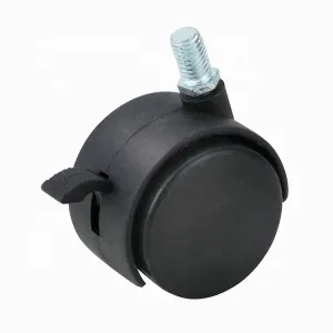 China Heavy Duty PA Light Duty Casters  350KG Capacity Solid Core Wheel Screw In Plate Mounting By WBD on sale