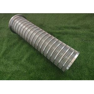 0.03mm Slot 30um Wedge Wire Screen Filter Element