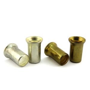 Carbon Steel DIN 7340 Rivet Nuts Copper Hollow Tubular Rivets End Closed or Open