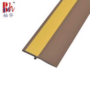 3mm Gaps Brown Door Bottom Seal Strip Water Resistance