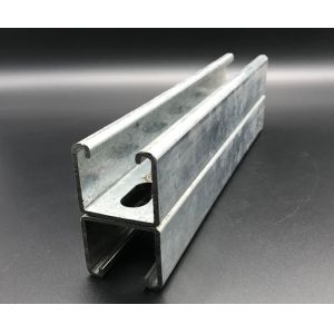 1-5/8" X 3-1/4" Steel Beam Profile 2 Sided Double Unistrut Channel Bracket